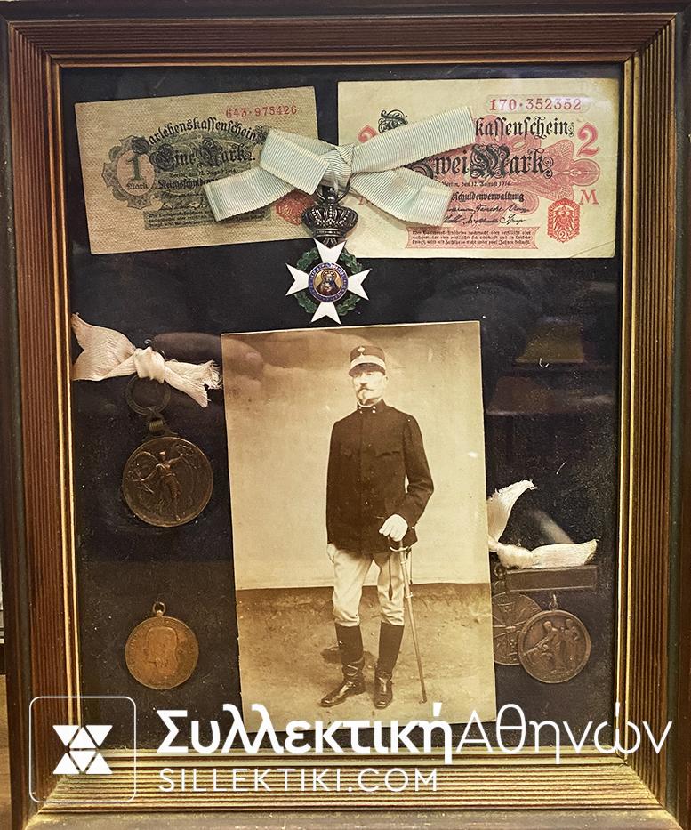 Lot of 4 Greek Medals WWI